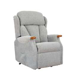 Celebrity Canterbury Power Recliner Cloud Zero Fabric Armchair, Iona Haze - thumbnail 2