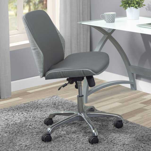 Jual San Francisco Swivel Office Chair, Grey - image 1
