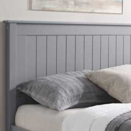 Casa Lily Bed Frame, King, Grey - thumbnail 3