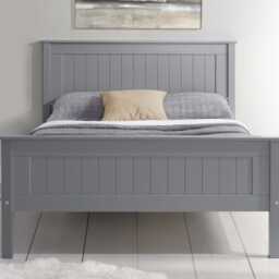 Casa Lily Bed Frame, King, Grey - thumbnail 4