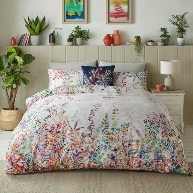 Clarissa Hulse Kaleidoscope Duvet Set, Super King, Rainbow - image 1