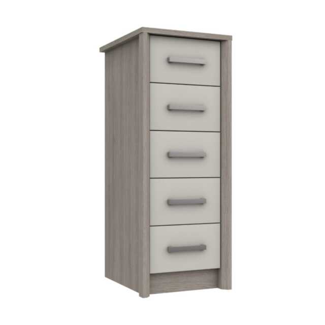 Casa Milan 5 Drawer Tall Chest of Drawers - image 1