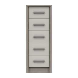 Casa Milan 5 Drawer Tall Chest of Drawers - thumbnail 2
