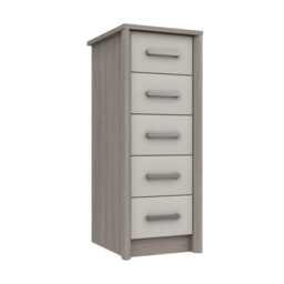 Casa Milan 5 Drawer Tall Chest of Drawers - thumbnail 1
