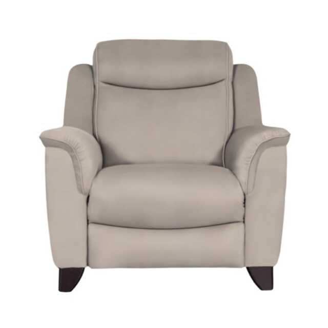 Parker Knoll Manhattan Leather Armchair, Roma Putty
