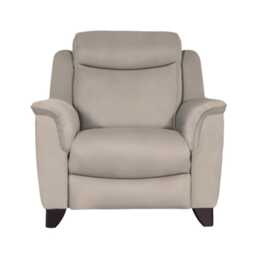 Parker Knoll Manhattan Leather Armchair, Roma Putty
