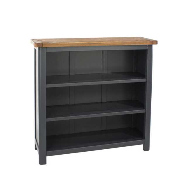 Casa Danna Low Bookcase, Midnight Blue - image 1