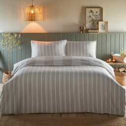 Portfolio Home Glenmore Brushed Duvet Set, Double, Natural - thumbnail 3