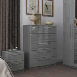 Casa Marseille 5 Drawer Chest of Drawers - thumbnail 3