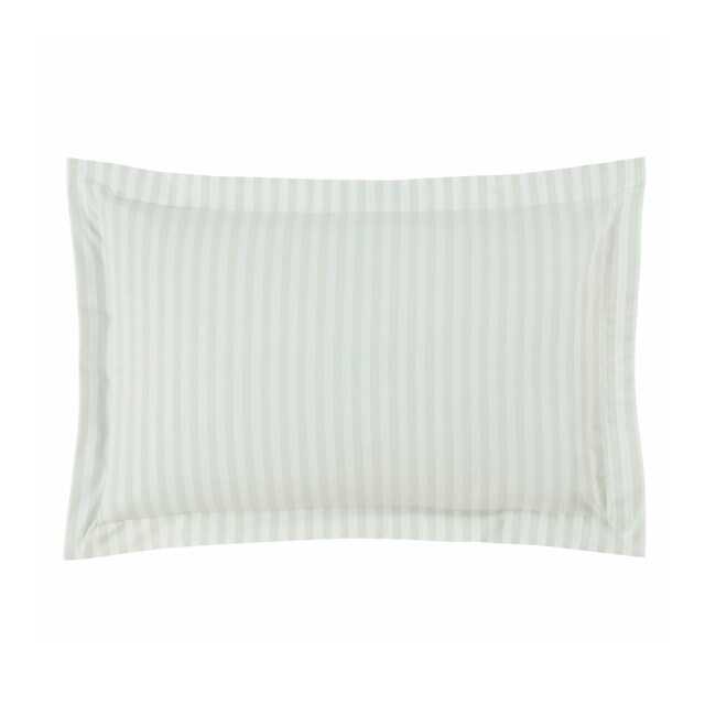 Sophie Allport Uppingham Stripe Pillowcase Pair, Mint Green - image 1