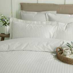 Sophie Allport Uppingham Stripe Pillowcase Pair, Mint Green - thumbnail 2
