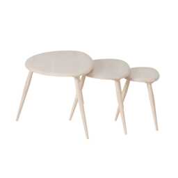 ercol Pebble Nest of Tables