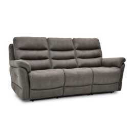 La-Z-Boy Anderson 3 Seater Fabric Power Recliner Sofa, Altara Charcoal - thumbnail 2