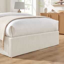 Casa Nigella Ottoman Bed Frame, Double, Natural - thumbnail 2