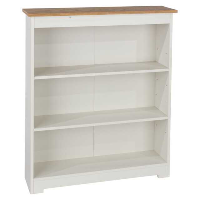 Casa Chandler Low Wide Bookcase, White - image 1