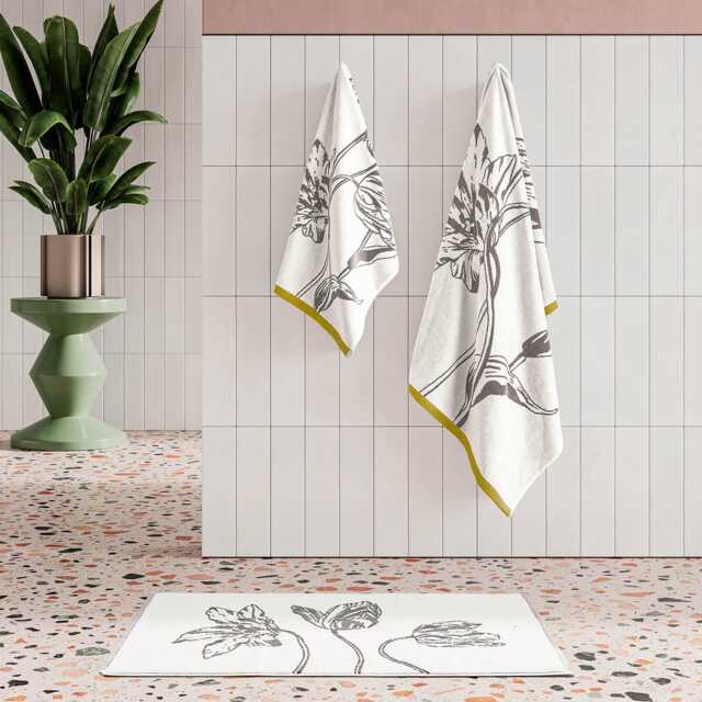 Ted Baker Tulip Hand Towel, Gold - image 1