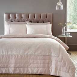Portfolio Home Antibes Duvet Set, Double, Pink - thumbnail 1