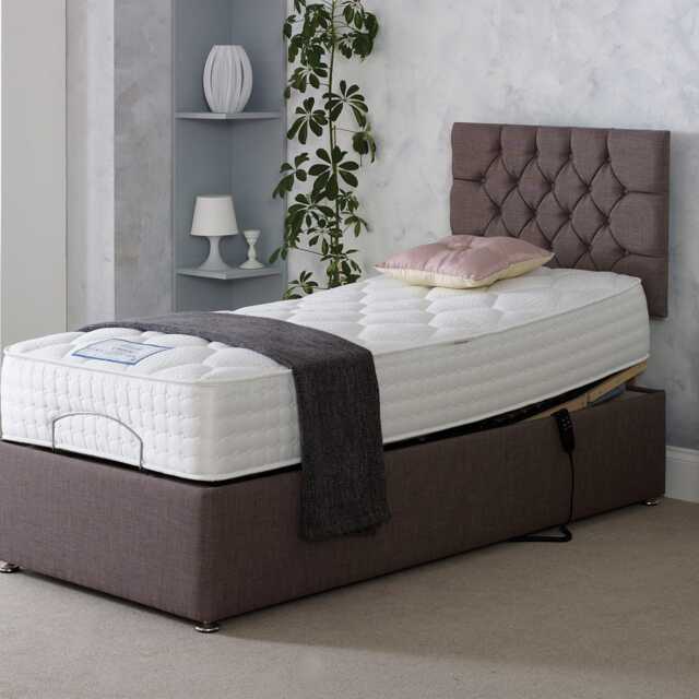 Casa Linden Adjustable Divan Bed Set, Small Double