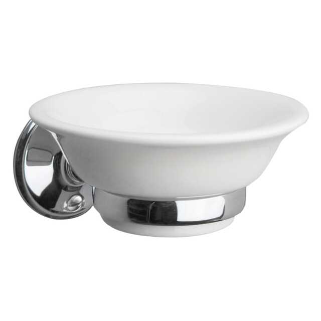 Miller Stockholm Soap Dish, Chrome