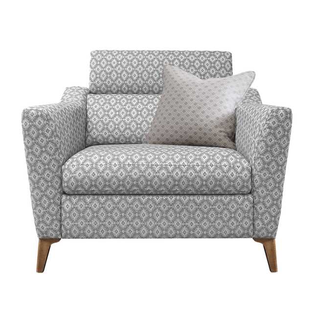 Casa Ollie Power Recliner Cuddler Fabric Chair