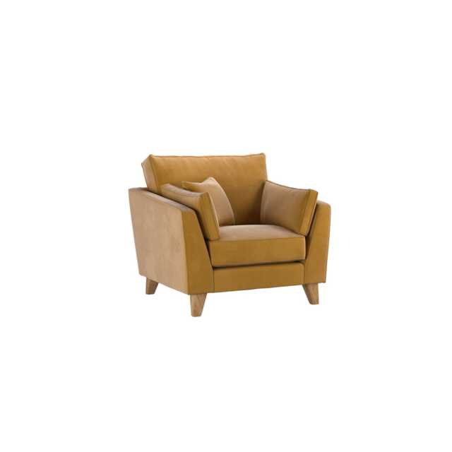 Casa Viscount Velvet Armchair - image 1
