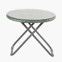 Pacific Lifestyle Tobs Rattan Garden Bistro Set, 2 Seater, Green - thumbnail 3