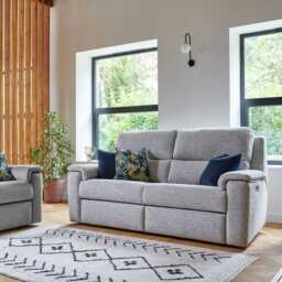 G Plan Harper Fabric Footstool, Lattice Maple - thumbnail 2