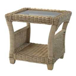 Desser Arlington Cane Lamp Table - thumbnail 2