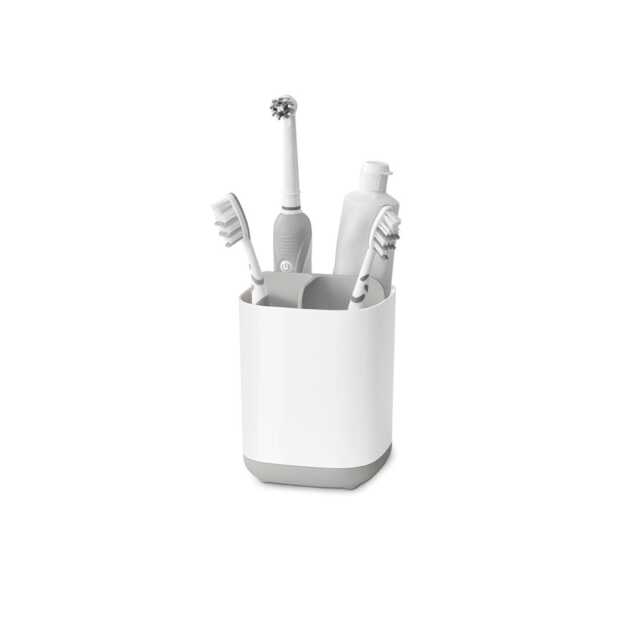 Joseph Joseph EasyStore Toothbrush Holder, Light Grey - image 1