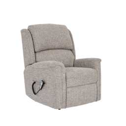 Celebrity Farndon Grande Power Recliner Fabric Armchair, Luna Silver - thumbnail 1