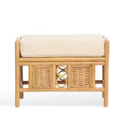 Desser Vale Cane Footstool