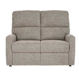 Celebrity Southwell 2 Seater Power Recliner Fabric Sofa, Hessian Llama - thumbnail 2