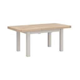 Casa Nantes Small Extending Dining Table, Stone Grey