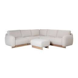 Casa Clarke Boucle Fabric Corner Sofa - thumbnail 2