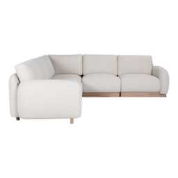 Casa Clarke Boucle Fabric Corner Sofa