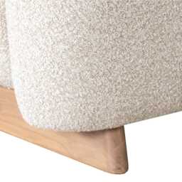 Casa Clarke Boucle Fabric Corner Sofa - thumbnail 3