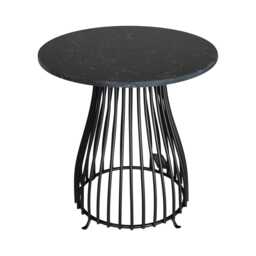 Casa Marble Caged Side Table