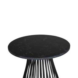 Casa Marble Caged Side Table - thumbnail 2