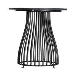 Casa Marble Caged Side Table - thumbnail 4