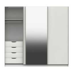 Casa Havana 240cm Sliding Door Wardrobe - thumbnail 1