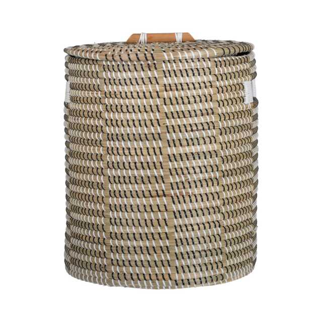 Casa Natura Seagrass Storage Basket, Medium, Brown - image 1