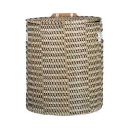 Casa Natura Seagrass Storage Basket, Medium, Brown - thumbnail 1