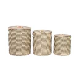 Casa Natura Seagrass Storage Basket, Medium, Brown - thumbnail 2