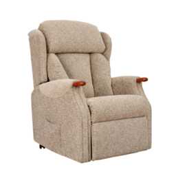 Celebrity Canterbury Grande Power Recliner Cloud Zero Fabric Armchair, Iona Chocolate - thumbnail 2
