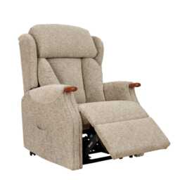 Celebrity Canterbury Grande Power Recliner Cloud Zero Fabric Armchair, Iona Chocolate