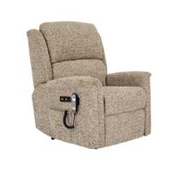Celebrity Farndon Cloud Zero Power Recliner Fabric Armchair, Luna Fawn - thumbnail 2