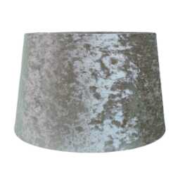 Casa Velvet Empire Lamp Shade, 40cm, Mink