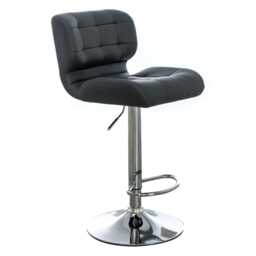 Casa Delta Bar Stool, Dark Grey - thumbnail 2