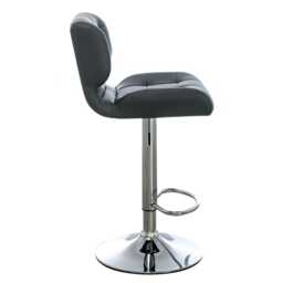 Casa Delta Bar Stool, Dark Grey - thumbnail 3