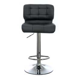 Casa Delta Bar Stool, Dark Grey - thumbnail 1